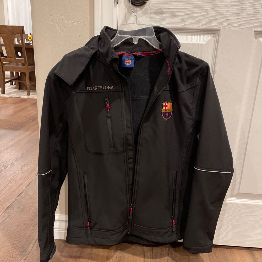 FC Barcelona rain all weather jacket